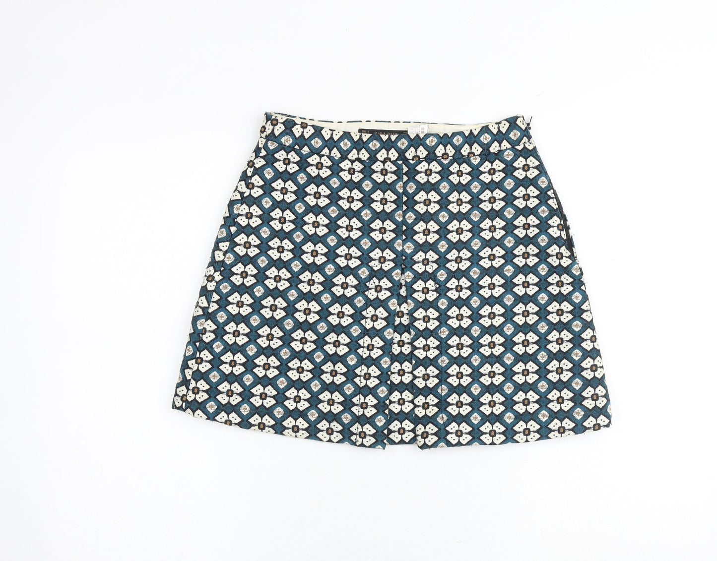 Womens UK Size S Zara A-Line  Skirt