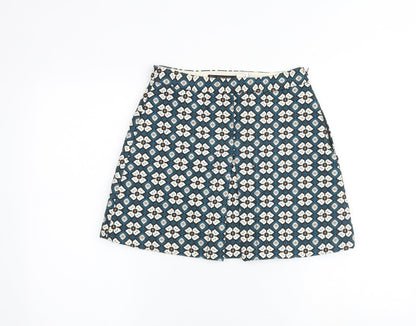 Womens UK Size S Zara A-Line  Skirt