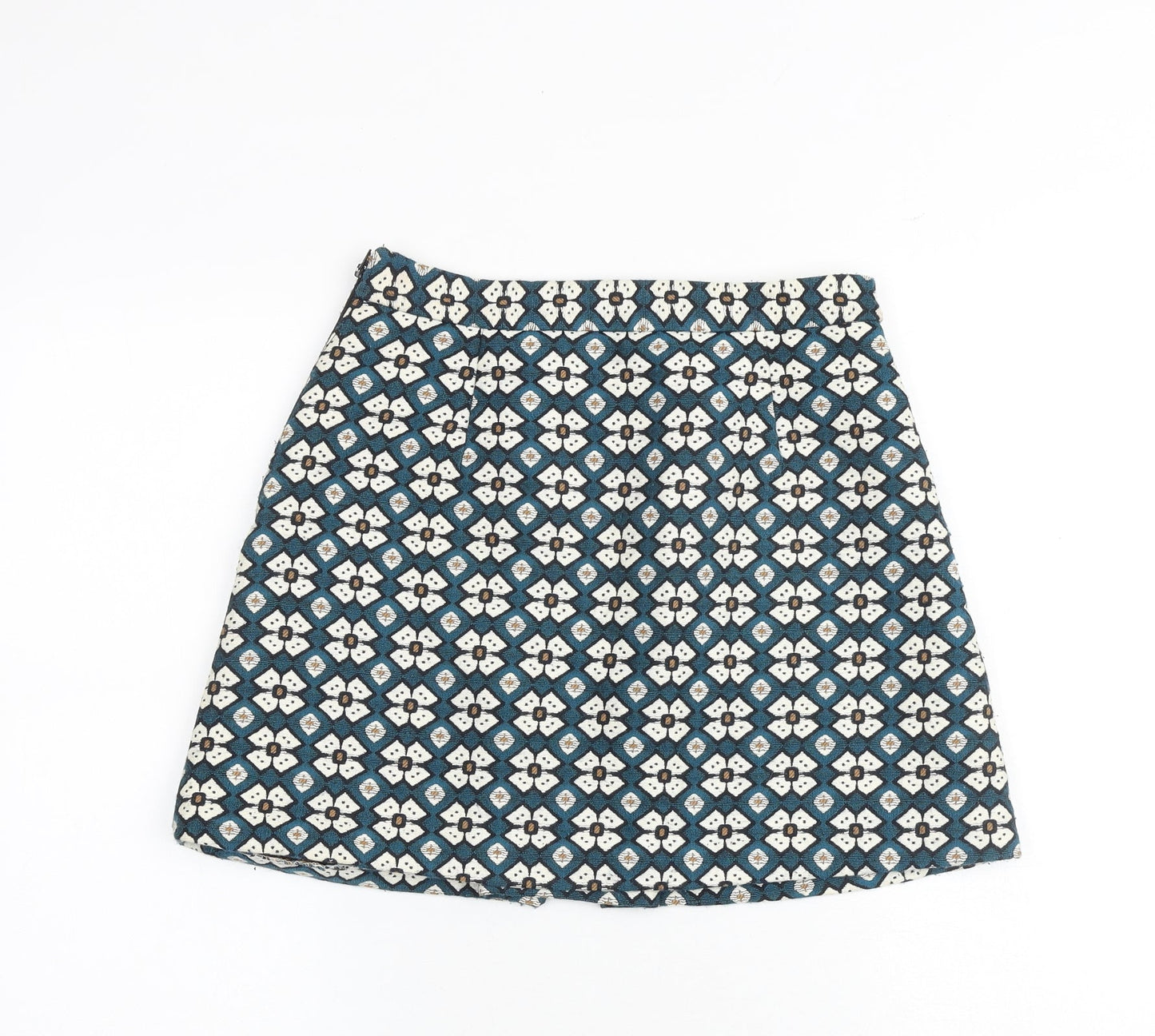 Womens UK Size S Zara A-Line  Skirt