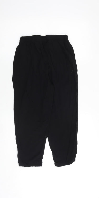 Womens UK Size 8 PRETTYLITTLETHING Regular Fit  Black Trousers