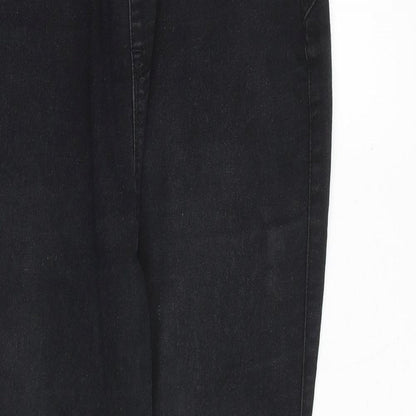 Denim & Co. Womens Grey Cotton Jegging Jeans Size 8 Regular