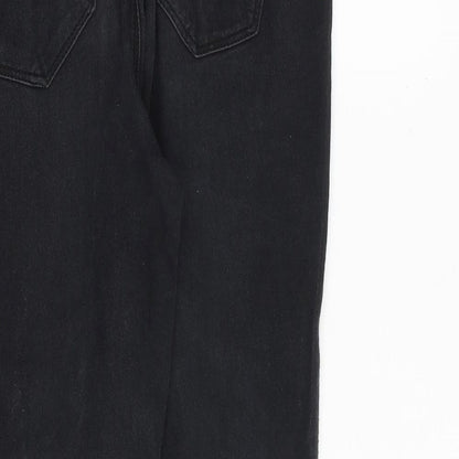 Denim & Co. Womens Grey Cotton Jegging Jeans Size 8 Regular