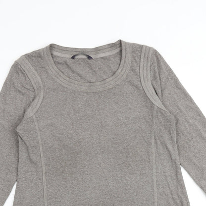 Womens UK Size 12 Marks and Spencer Grey Basic Blouse