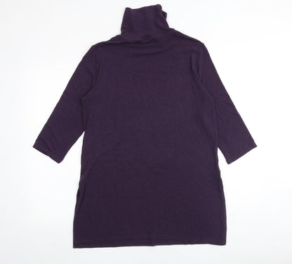 Womens UK Size 14 Marks and Spencer Purple Pullover Jumper