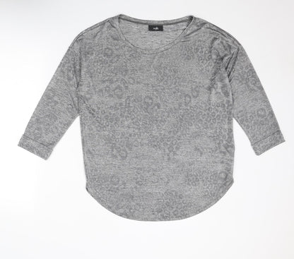 Womens UK Size M Wallis Grey Pullover Jumper