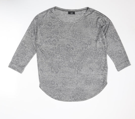 Womens UK Size M Wallis Grey Pullover Jumper