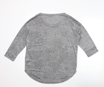 Womens UK Size M Wallis Grey Pullover Jumper