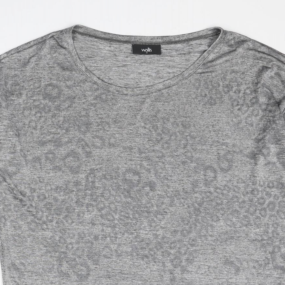 Womens UK Size M Wallis Grey Pullover Jumper