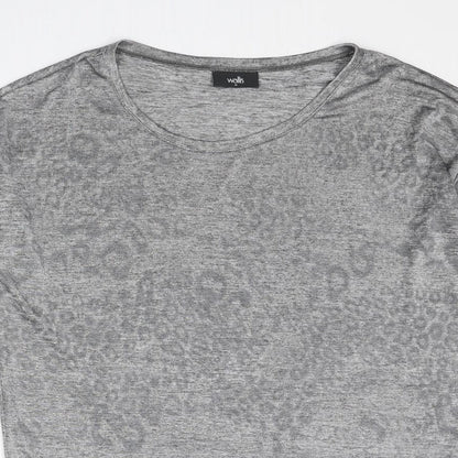 Womens UK Size M Wallis Grey Pullover Jumper