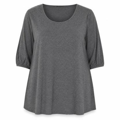 Capsule Womens Grey Viscose A-Line Size 20 Round Neck Pullover