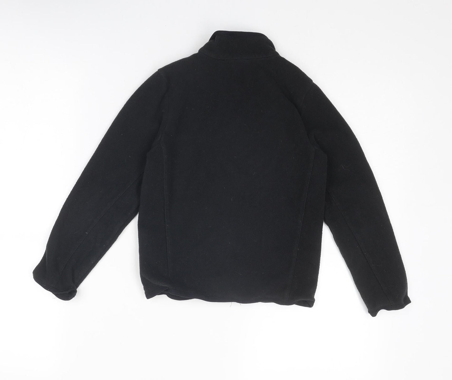 Quechua Boys Black Jacket Size 8 Years Zip