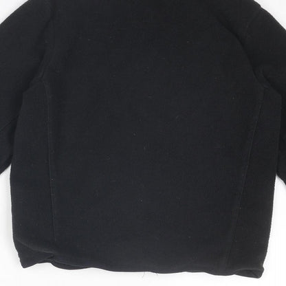 Quechua Boys Black Jacket Size 8 Years Zip