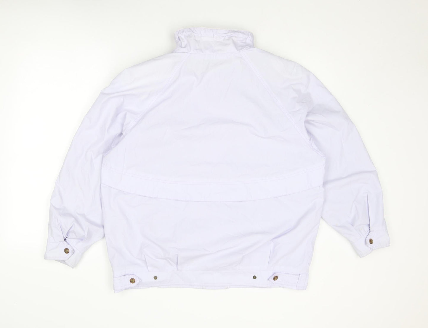 C&A Womens Purple Jacket Size 14 Snap