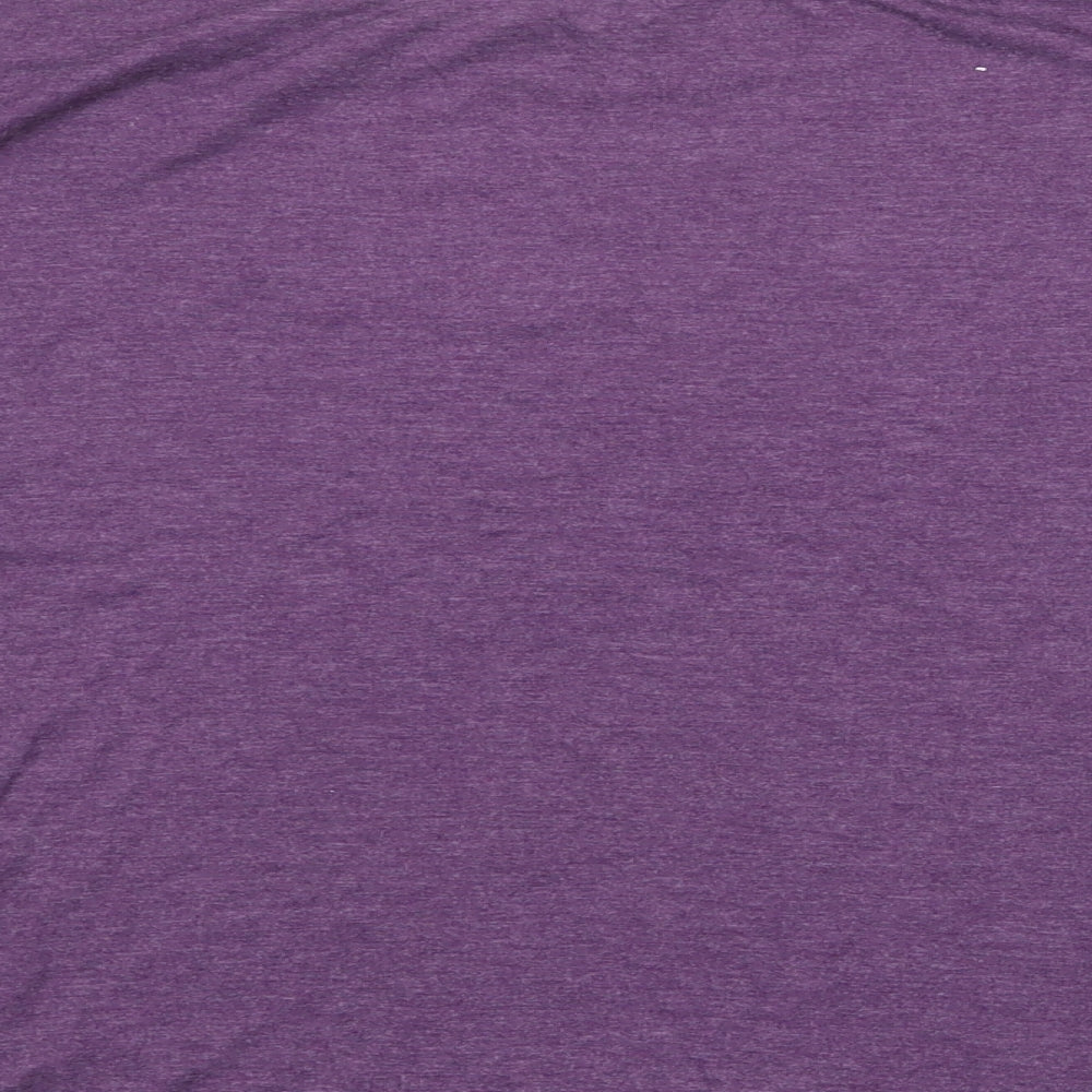 Womens UK Size 12 Dorothy Perkins Purple Basic Blouse