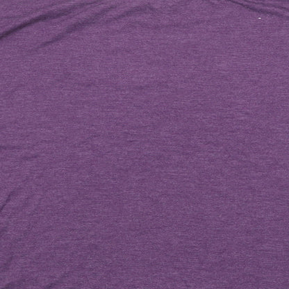 Womens UK Size 12 Dorothy Perkins Purple Basic Blouse