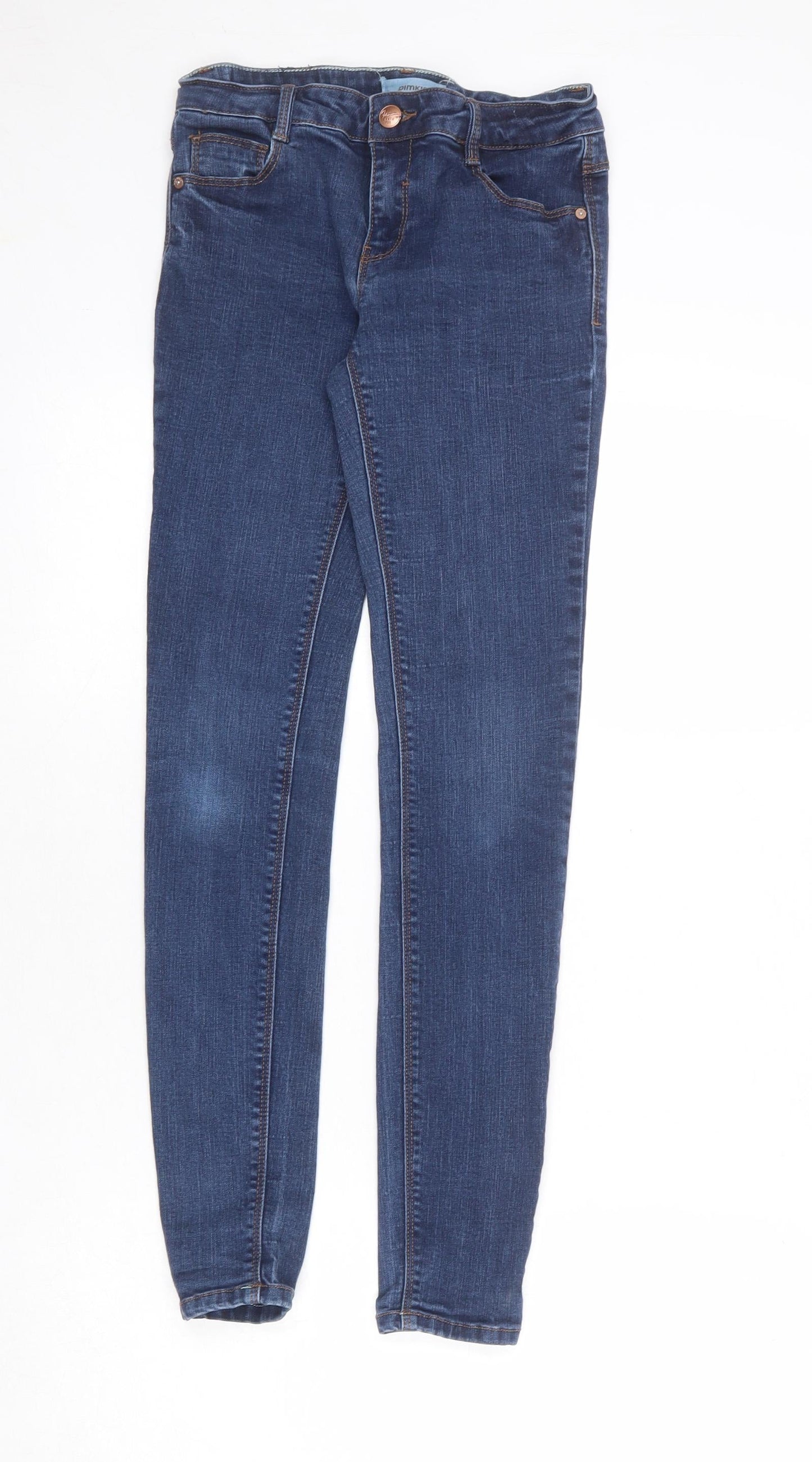 Womens UK Size 25 in Pimkie Regular Fit Skinny Blue Jeans