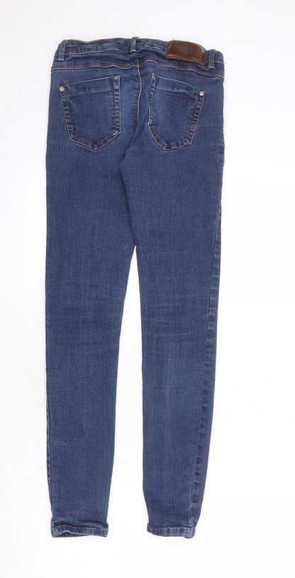 Womens UK Size 25 in Pimkie Regular Fit Skinny Blue Jeans
