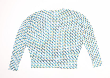 Womens UK Size M Monoprix Multicoloured Pullover Jumper