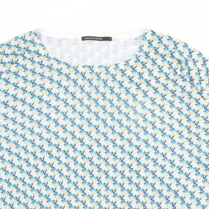Womens UK Size M Monoprix Multicoloured Pullover Jumper