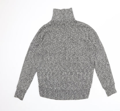 Womens UK Size 10 Topshop Grey Pullover Jumper