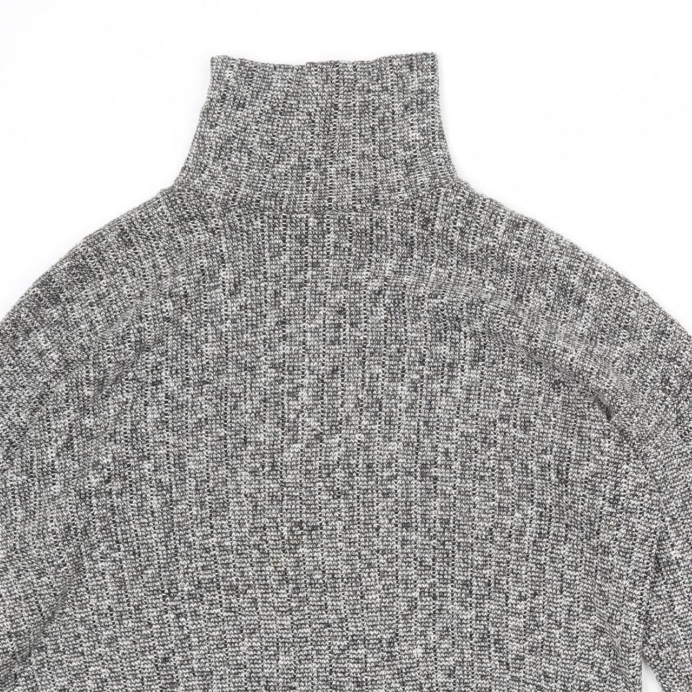 Womens UK Size 10 Topshop Grey Pullover Jumper