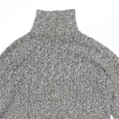 Womens UK Size 10 Topshop Grey Pullover Jumper