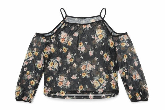 Womens UK Size 12 New Look Black Basic Blouse