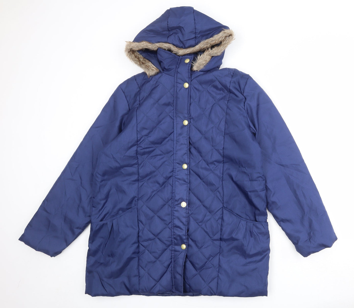 Womens UK Size M Anne de Lancay Blue Jacket
