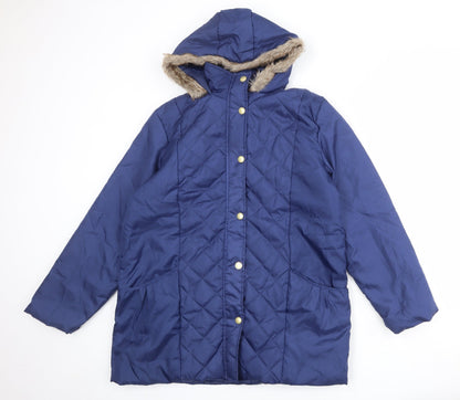 Womens UK Size M Anne de Lancay Blue Jacket