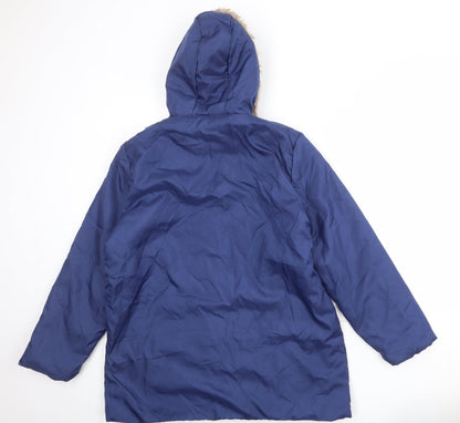 Womens UK Size M Anne de Lancay Blue Jacket