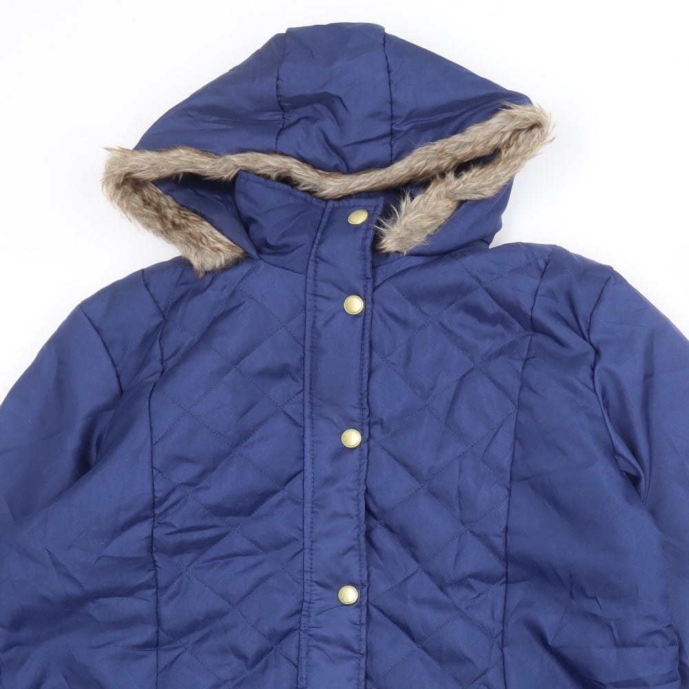 Womens UK Size M Anne de Lancay Blue Jacket