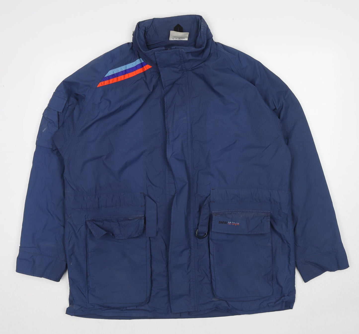 Mens UK Size L BMW Blue Jacket