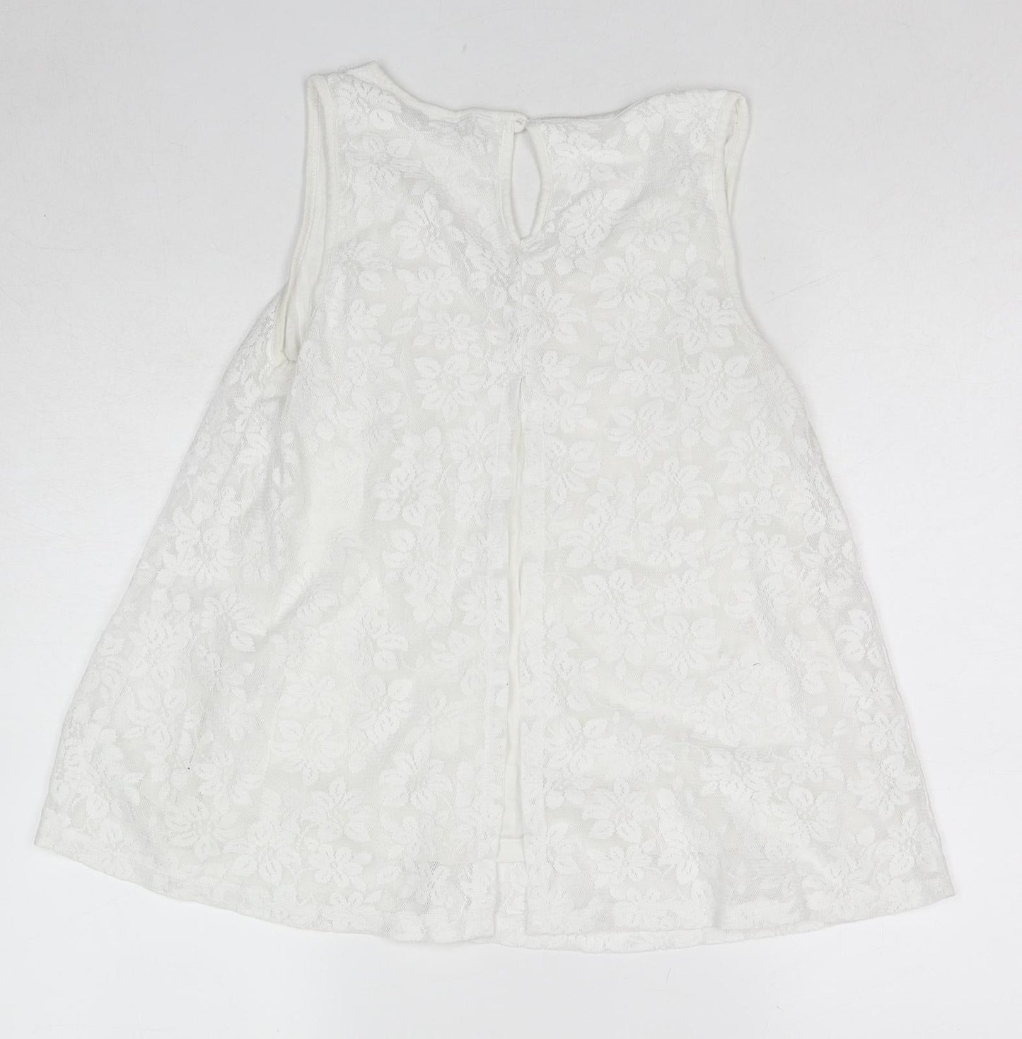 Womens UK Size 12 Select White Basic Tank