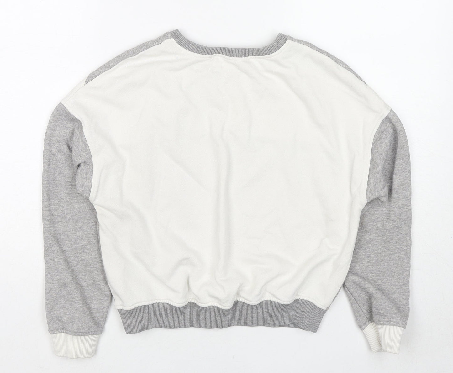 NEXT Girls Grey Cotton Pullover Sweatshirt Size 11 Years Pullover - I'm Not A Princess