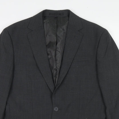 Mens UK Size 38 Marks and Spencer Regular Grey Suit Jacket