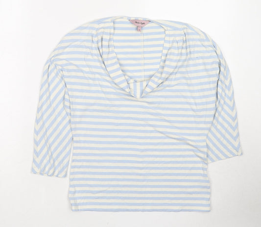 Womens UK Size 12 Phase Eight Blue Basic T-Shirt