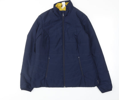 Womens UK Size L DECATHLON Blue Jacket
