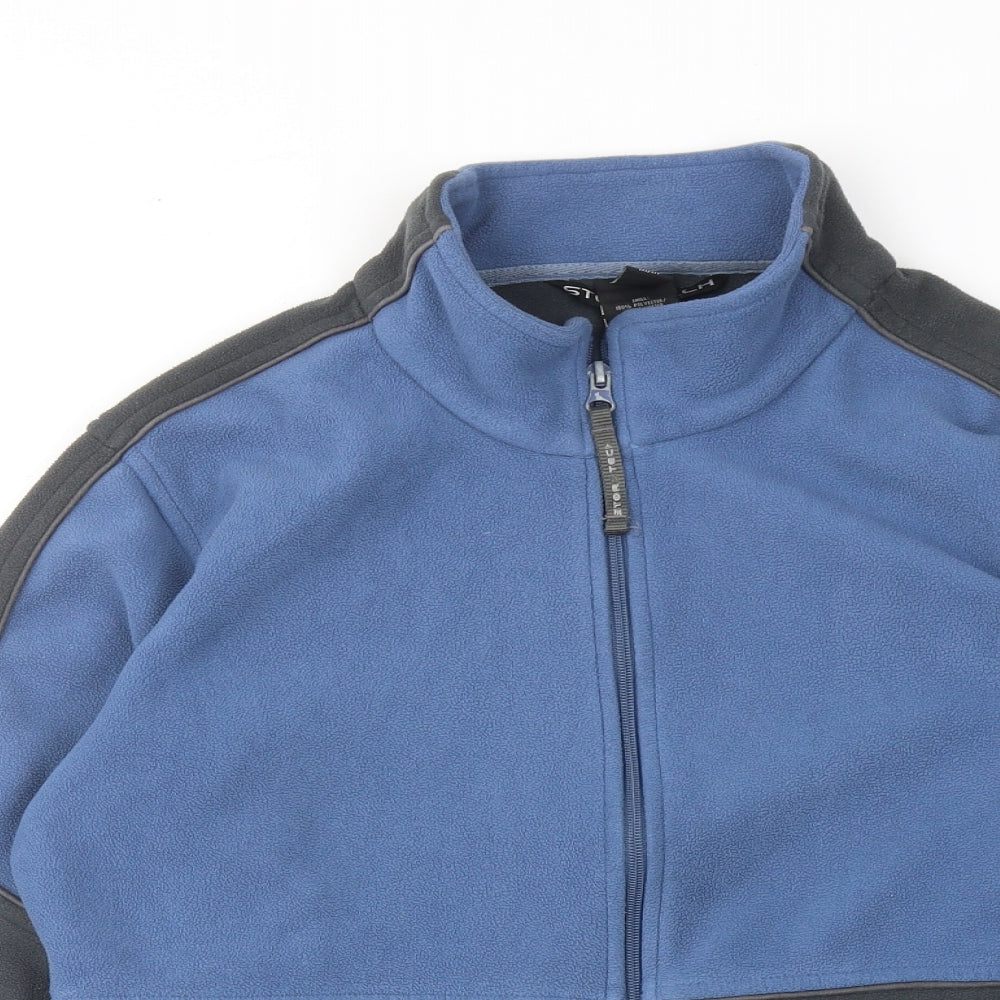 Mens UK Size M Storm Tech Blue Jacket