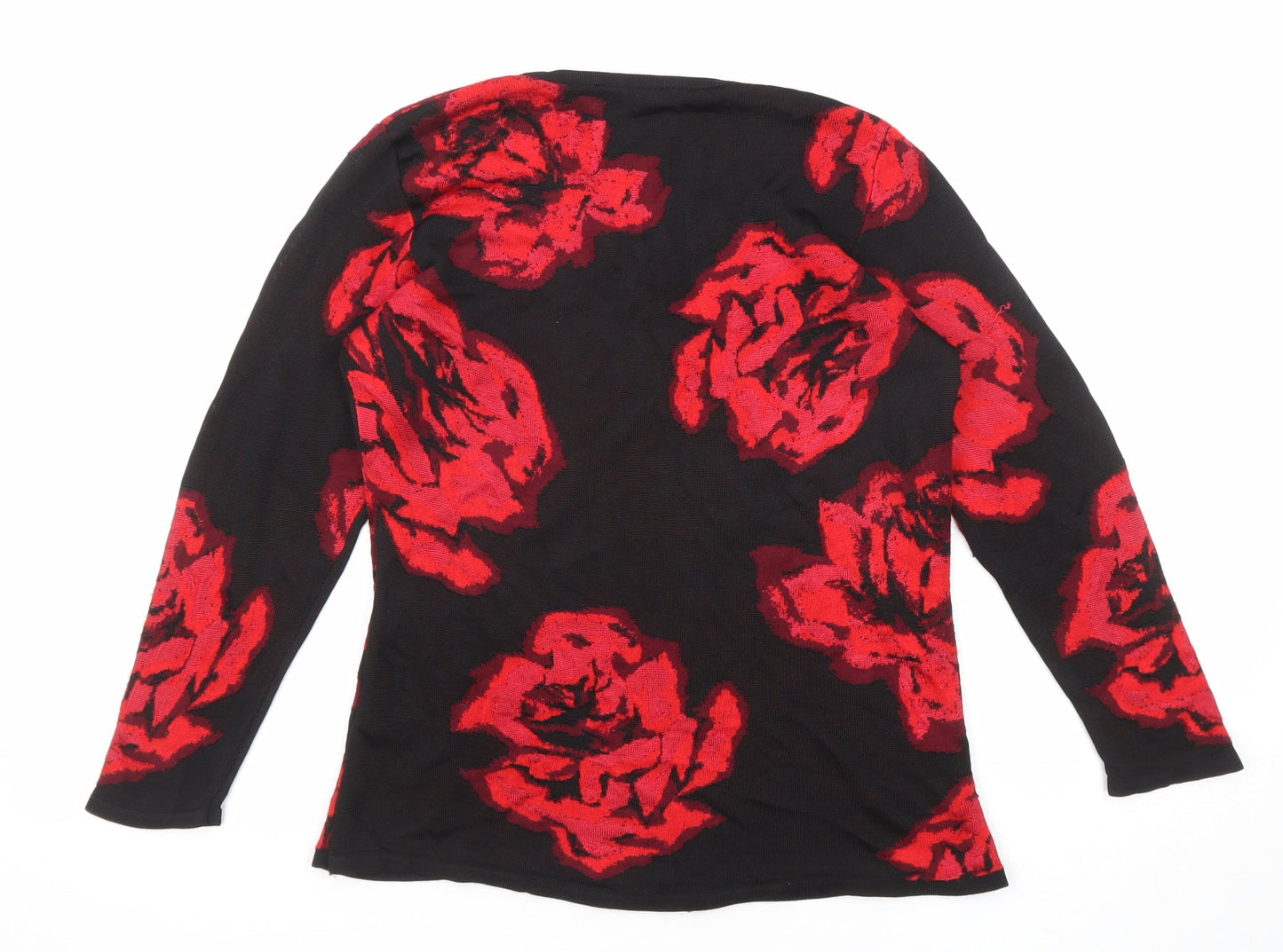 Womens UK Size S Precis Black Pullover Jumper