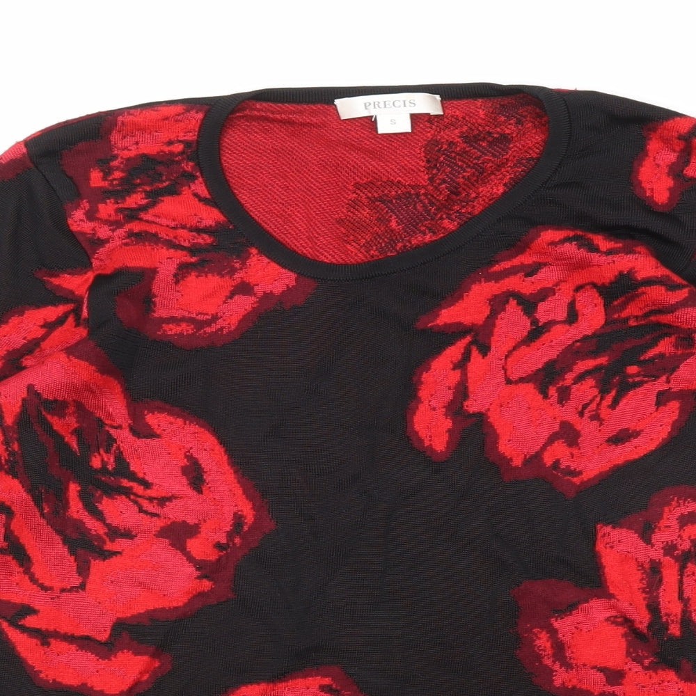 Womens UK Size S Precis Black Pullover Jumper