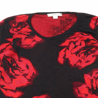 Womens UK Size S Precis Black Pullover Jumper