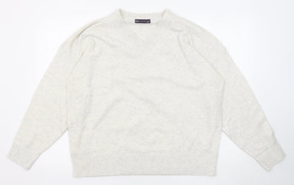 Womens UK Size L Marks and Spencer Grey Pullover Jumper