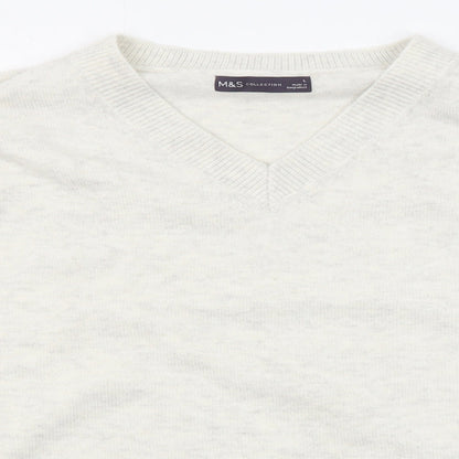 Womens UK Size L Marks and Spencer Grey Pullover Jumper