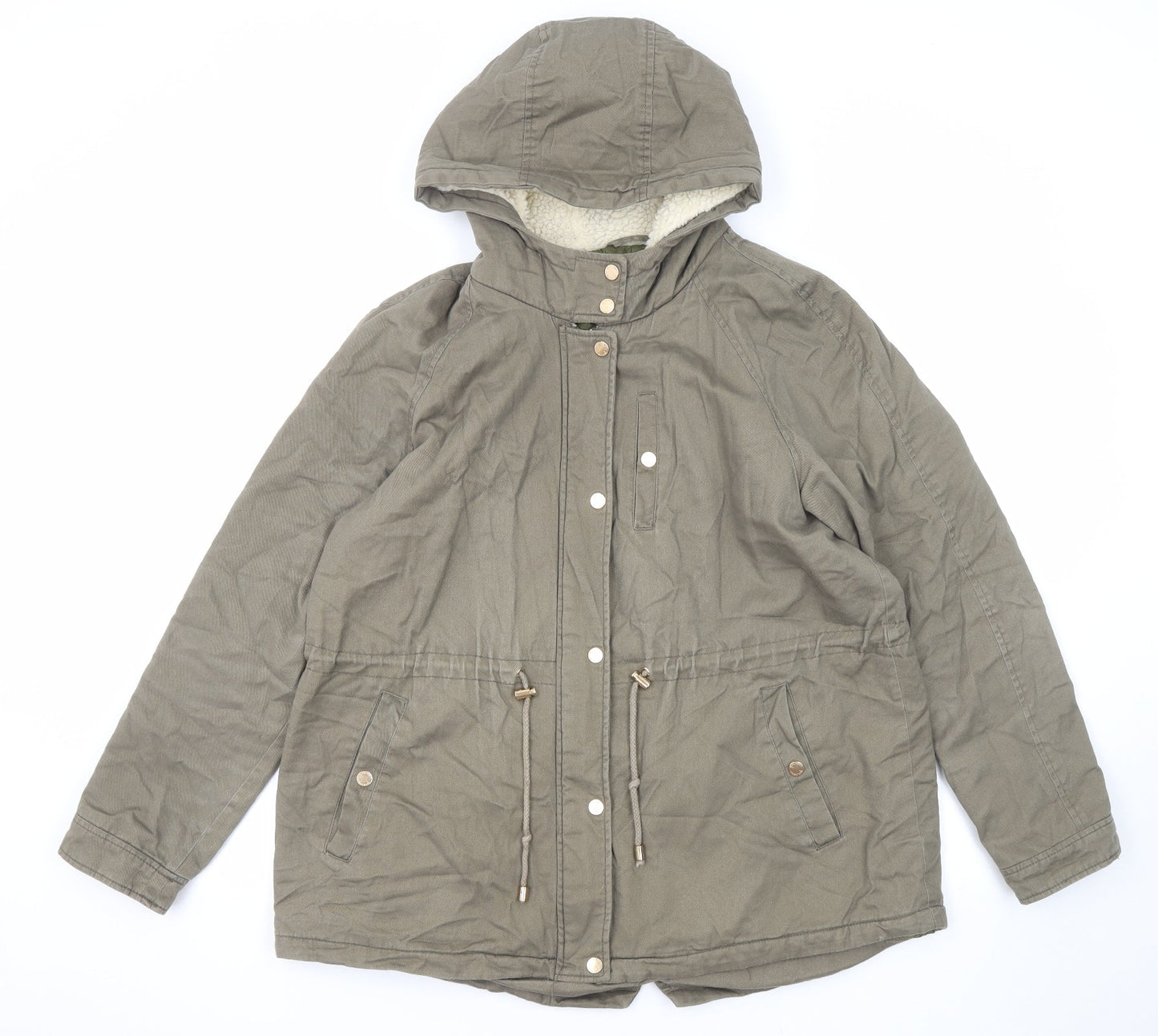 Collection B New York Womens Green Jacket Size XL Zip