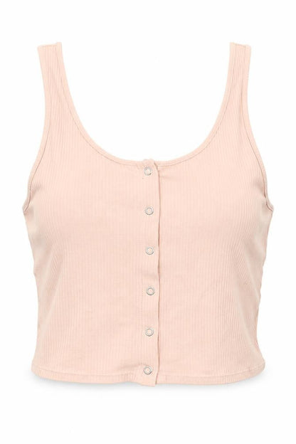 Womens UK Size M Divided by H&M Pink Cropped Tank