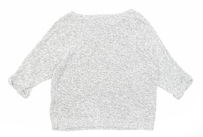 Womens UK Size S H&M White Pullover Jumper