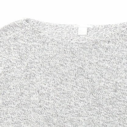 Womens UK Size S H&M White Pullover Jumper