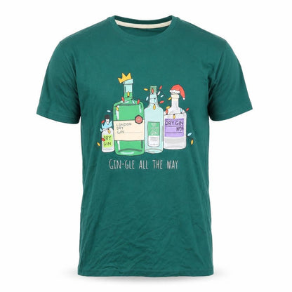 Mens UK Size S Marks and Spencer Green  T-Shirt