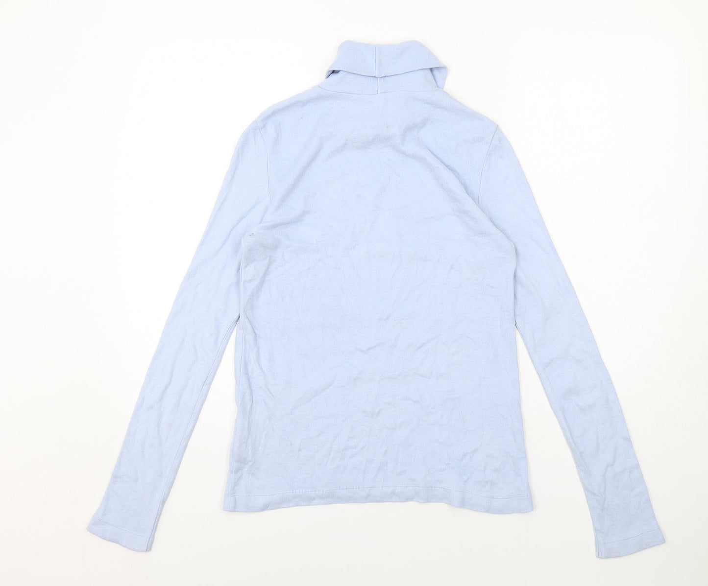 Uniqlo Womens Blue Polyester Pullover Sweatshirt Size M Pullover