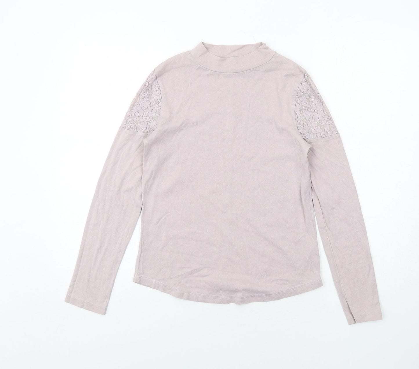 Womens UK Size 10 NEXT Purple Basic T-Shirt